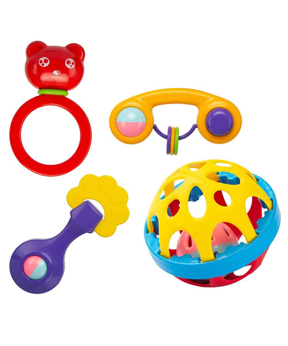 4 pc rattle set – Combo 2 - Innovitoy